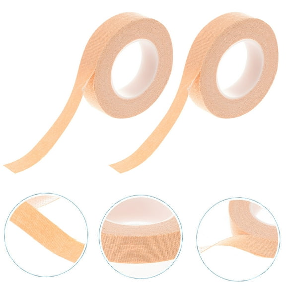 ROSENICE 10Pcs Guzheng Finger Tape Chinese Zither Finger Adhesive Tape Tearable Finger Tape(Skin Color)