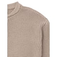 thumbnail image 5 of Modern Moments by Gerber Toddler Boy Waffle Henley Sweater Knit, 12 Months - 5T, 5 of 6