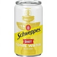 Schweppes Diet Tonic Water, Zero Calorie, Quinine, Caffeine Free, 7.5 fl oz Mini Cans 6 Pack