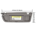 thumbnail image 4 of XUKEY Sun Visor Left Driver Side for Honda Civic 2006 -2011 Gray Without Sunroof Gray, 4 of 7