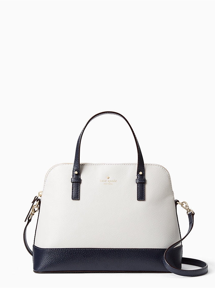 kate spade black and tan purse