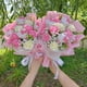 thumbnail image 4 of Muñeco de peluche de flores de jabón con forma de gato de Hello Kitty, ramo de novia, ramo de flores, regalo de San Valentín, Navidad y graduación, 4 of 5