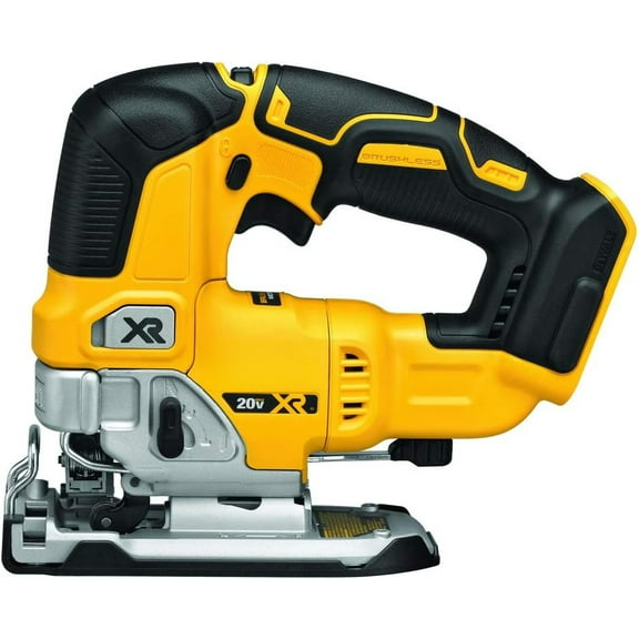 20V MAX XR Jig Saw, 3,200 Blade Speed, Cordless, Brushless Motor, LED Light, Bare Tool Only (DCS334B)