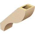 thumbnail image 5 of Ekena Millwork 5"W x 14"D x 14"H Geneva Rough Cedar Woodgrain TimberThane Knee Brace, Primed, 5 of 6