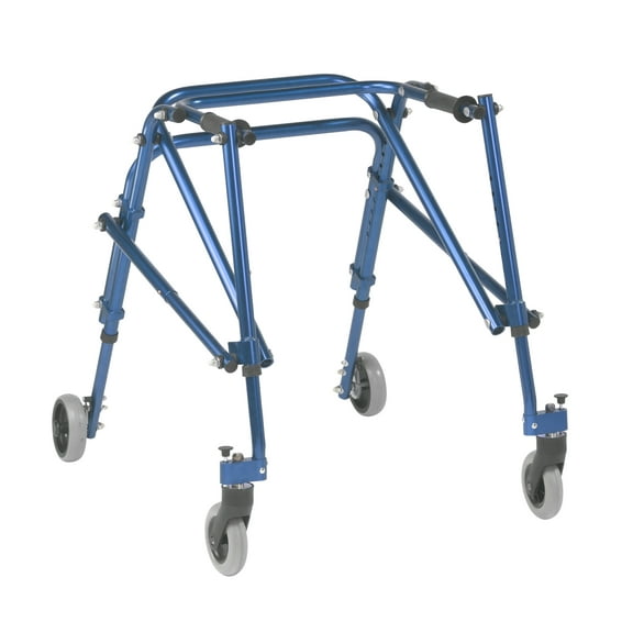 Inspired by Drive Nimbo 2G Lightweight Posterior Walker, Medium, Knight Blue