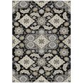 thumbnail image 2 of Addison Rugs Chantille Indoor/Outdoor Traditional Global Black Machine Washable Rectangle Rug, 9' x 12', 2 of 8