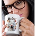 thumbnail image 2 of 3drose, Funny Samoyed Dog with Autumn Colors and Silly Thanksgiving Message, 11oz Mug, 2 of 6