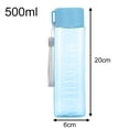 thumbnail image 4 of Bouteille d'Eau de Sport Grande Capacité 500ml Été Extérieur Portable, 4 of 10