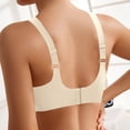 thumbnail image 4 of Minimizer Bras for Women Plus Size Mesh Breathable Seamless Lifting Light Support Push Up Bralettes Everyday Bra, 4 of 5