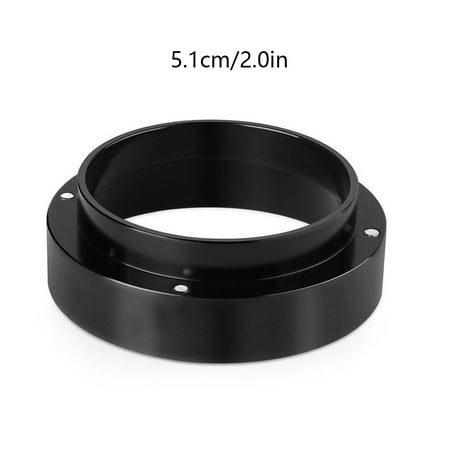 

3Pcs Coffee Portafilter Ring Bottomless Dosing Funnel Replacement Ring Aluminum Alloy Reusable for DeLonghi Intelligent Dosing Ring