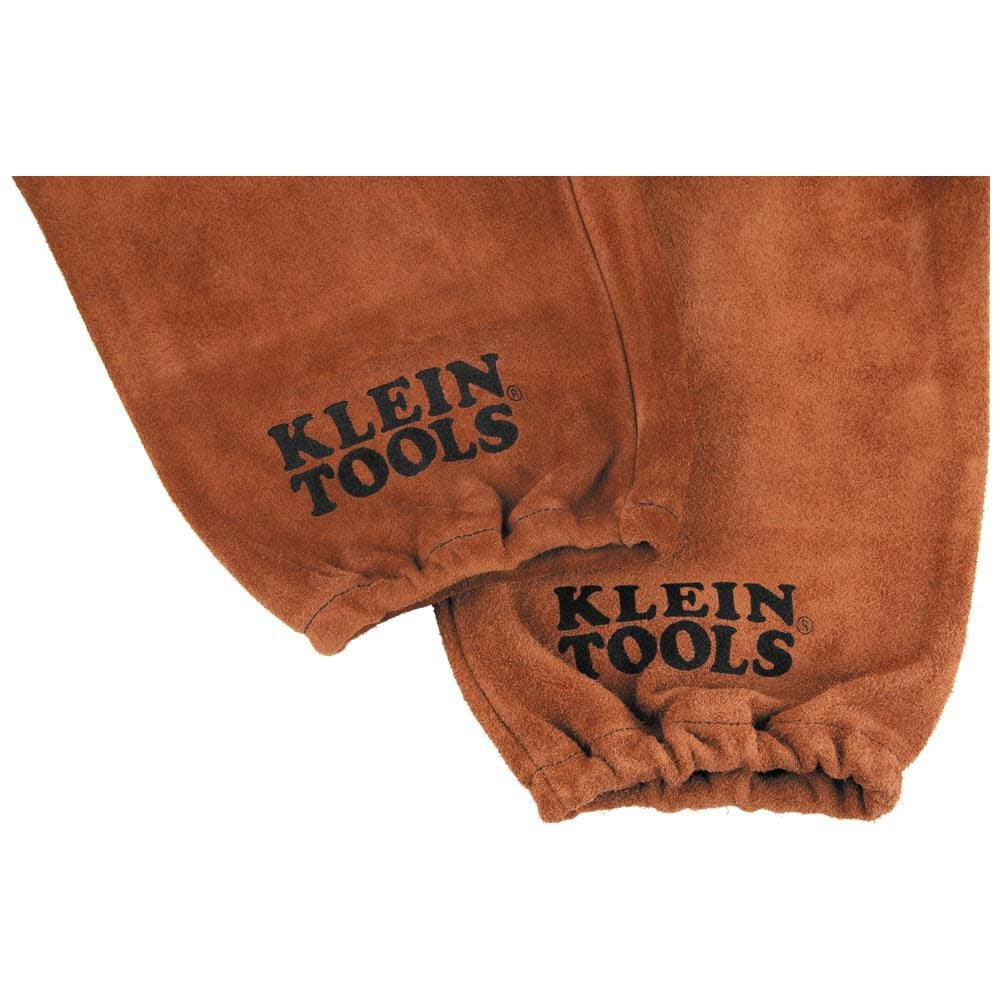 Klein Tools Flame-Resistant Leather Welding Sleeves