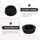 thumbnail image 3 of WHAMVOX 4Ud Protectores Para Pies De Con Reducción De Ruido Y Antideslizante En Negro, 3 of 7