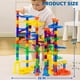 thumbnail image 5 of Juguete Joyin de Marble Run, 207 unidades, con 5 canicas que brillan en la oscuridad, 5 of 7