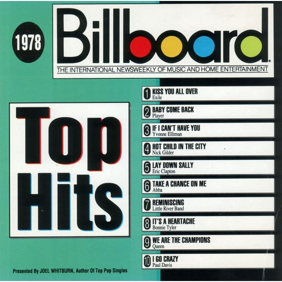 Pre-Owned Billboard Top Hits: 1978 (CD 0081227067328) by Various Artists