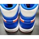 thumbnail image 5 of Ni - ke Men's Ni - ke Air Jordan 1 Mid "KNICKS" Gamr Royal Blue-Orange Sz 4 [FD1029-400], 5 of 5