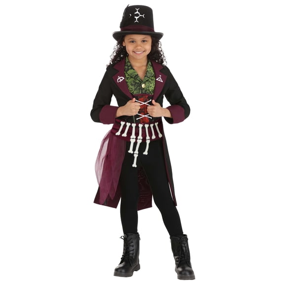 Exclusive Girl's Voodoo Queen Costume