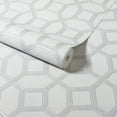 thumbnail image 7 of Arthouse Marjorie Silver Trellis Wallpaper, 7 of 7