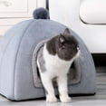 thumbnail image 4 of Winter Warm Pet Tent Thickened Indoor Outdoor Cat Dog Bed Enclosure Cozy Small Animal, 4 of 7