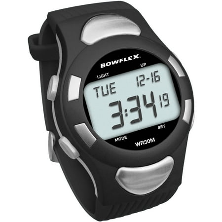 analog watch with heart rate monitor