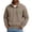 Khaki, variant on Men's St. Patrick's Day Henley Sweatshirt Lucky Shamrock Print Long Sleeve Pullover