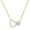 Gold, variant on Beautlace Heart Necklace for Women,5A Cubic Zirconia Double Heart Pendant Necklace,18k Gold Plated Love Valentine’s Day Anniversary Birthday Christmas Jewelry Gift for Mom Wife Girlfriend
