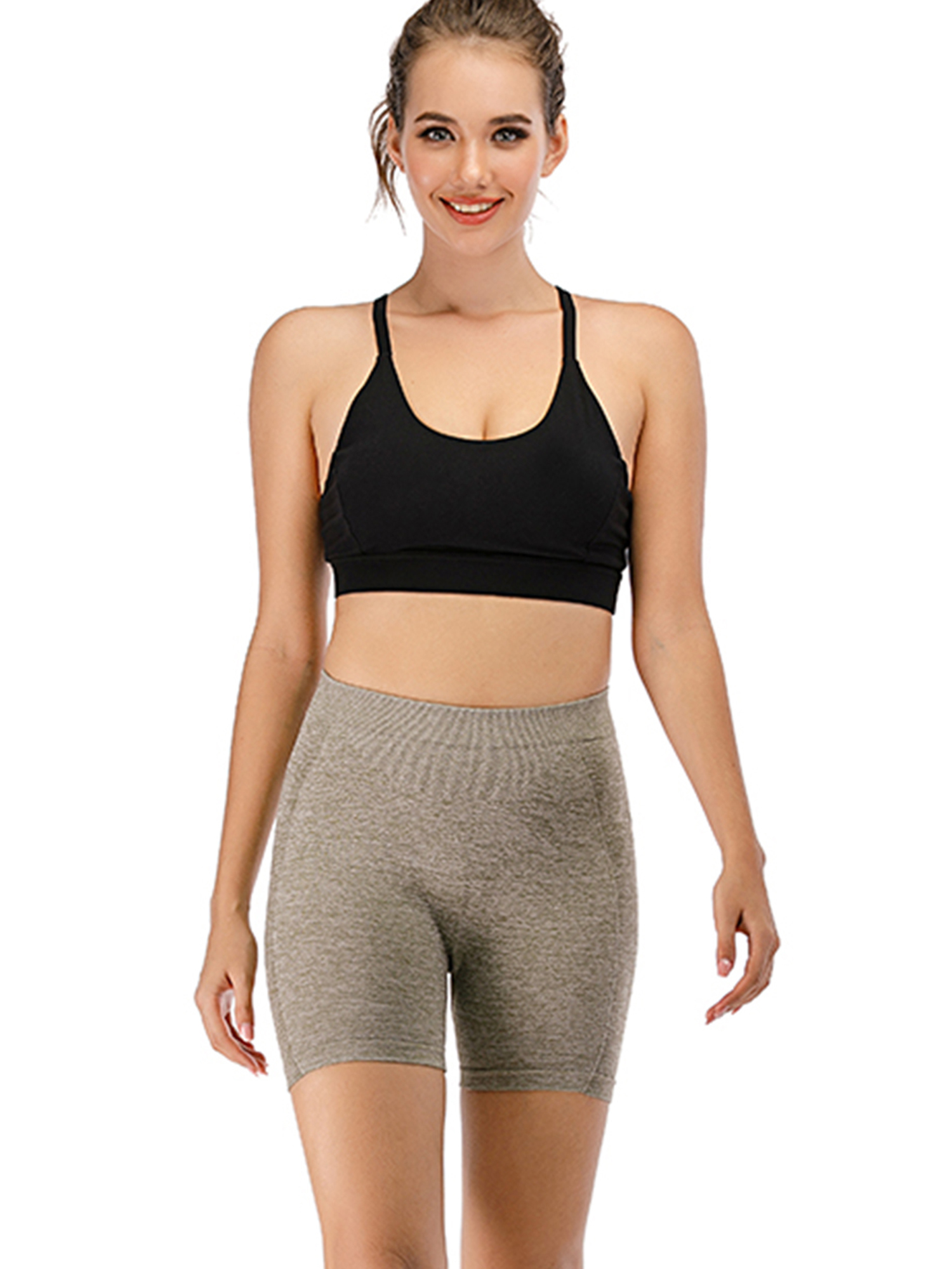 control top biker shorts