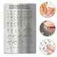 thumbnail image 1 of Tablero del Alfabeto Braille con Puntos elevados Ayuda para la enseñanza Aprender Braille Tablero Braille Alfabeto inglés Braille, para Adultos Ciegos, 1 of 9