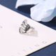 thumbnail image 5 of Chic esqueleto mano oreja manguito plateado oreja hueso personalidad clip pendiente oreja Ouch Sailing Electrónica, 5 of 5