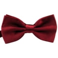 thumbnail image 2 of D GROEE House Mens Bowties Pre tied Shape Clip on Bowtie Solid Color Men Formal Wear for Party Banquet Prom, 2 of 8