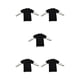 thumbnail image 3 of Tholdsy Camiseta de manga larga Diseño único portátil de alto rango Apariencia exquisita Ocasiones anchas Ropa de empalme para hombres Negro Type2 NO2, 3 of 6