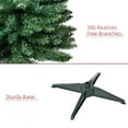 thumbnail image 3 of 6ft Artificial Christmas Tree with Plastic Stand, Ideal for Home, Office and Xmas Party Decor, 3 of 8