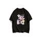 thumbnail image 3 of Camiseta holgada informal de Hello Kitty para hombre y mujer, Tops Y2k con la misma impresión, ropa cómoda de calle, talla grande, 3 of 7