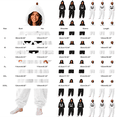 thumbnail image 3 of Silver Pumpkin Jack O Halloween Onesie for Adult Polyester Pumpkin Pajamas Women,Oversized One Piece Jumpsuit,Winter Warm Plush Long Sleeve Loose Cozy Pajama XL, 3 of 6