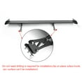 thumbnail image 3 of 135cm Universal Hatch Adjustable Aluminum GT Rear Trunk Racing Spoiler Wing Black, 3 of 11
