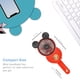 thumbnail image 4 of LACOVIA Cute Mickey Misting Mini Fan, Ventilador Portátil USB Recargable con 3 Velocidades Ajustables, Ventilador Personal Plegable para Viajar, 4 of 5