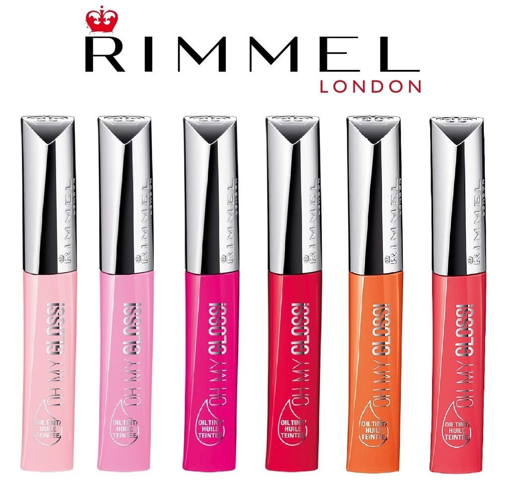 Rimmel Oh My Gloss! Oil Tint, ASSORTED SURPRISE PACK OF 5