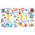 thumbnail image 1 of TFixol 1000Pcs Puzzle 2020/2021 Commemorative DIY Puzzle Home Parent-children Interactive Toy Gift, 1 of 7