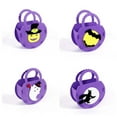 thumbnail image 6 of Cute Halloween Decorations Candy Bags, Reusable Cloth Bags with Handle, Halloween Trick or Treat Tote Bags for Party Gifts (Orange/1 Pcs) 5.62x2.36x7.08", 6 of 7