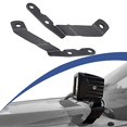thumbnail image 2 of Hood Ditch Side Pillar Work Led Light Pod Mount Bracket Engine Hood Hinge Mount Bracket for Offroad Light Cube Light Whip Antenna Compatible with 07-13, 2 of 4