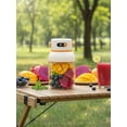thumbnail image 3 of 2-In-1 38 Blades Portable Blender Type-C Rechargeable Mini Wireless Personal Cup Easy-Washing Household Mixer for Shakes & Juice, 3 of 7