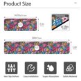 thumbnail image 3 of Yayeee Faucet Mat for Kitchen Sink 14.7" Diatomite Long Splash Guard Pad, Charming Floral Pattern, 3 of 7