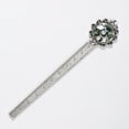 thumbnail image 5 of Chinchilla Elegant Silver Lace-Edged Bookmark: a Delightful Gift for Book Lovers, 5 of 5