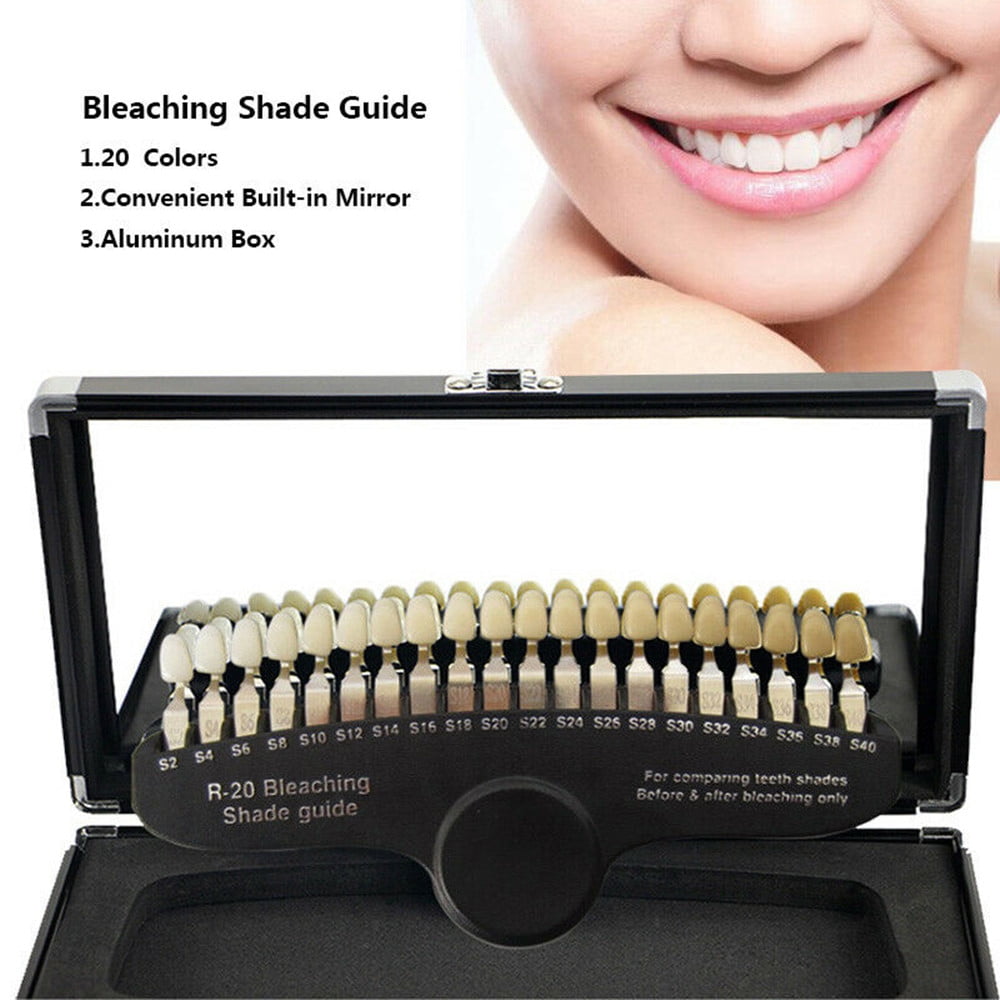 EZGO Teeth Whitening Dental Shade Guide Tooth White Shadeguide with