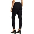 thumbnail image 3 of Nine West Women's Mid-Rise Yoga Stretch Heidi Pull On Skinny Pants, Black (16), 3 of 3