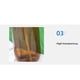 thumbnail image 2 of Guardurnaity Botella dosificadora de PP de gran capacidad con aspecto elegante y noble, con dispensador de champú. Cuentagotas de vidrio y botellas, 2 of 5