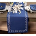 thumbnail image 4 of Table Runner DII Hanukkah Festival of Lights Star of David, 4 of 8