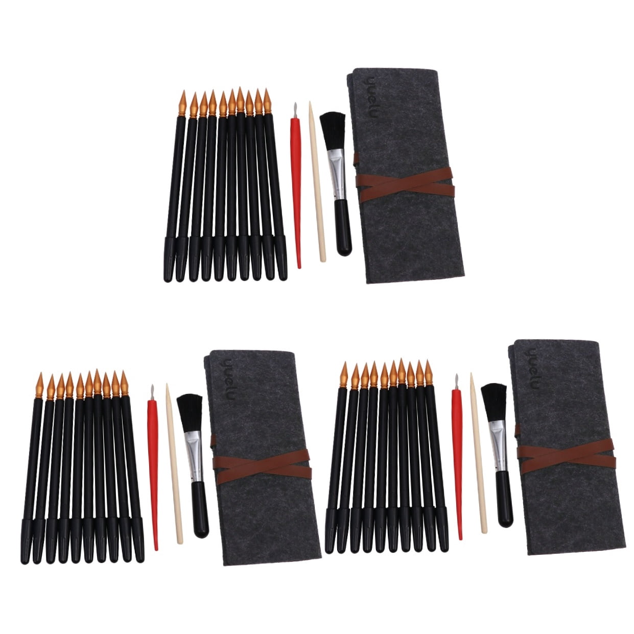 LABSERRON Carving Tool Black Scratch Pens Paper Art Set for DIY Art Painting