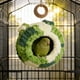 thumbnail image 5 of Hamaca para loros | Nido colgante de algodón de felpa para pájaros pequeños | Resistente al frío y al calor en invierno | Diseño tejido a mano | Instalación suave y segura en la jaula, 5 of 6