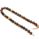 thumbnail image 1 of Cuentas de Ojo de tigre Bling Bling pulsera de piedra natural de tres colores, 1 of 12