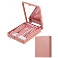 thumbnail image 2 of Golbylicc Juego De Brochas De Maquillaje De Tamaño De Viaje, Mini Brochas De Maquillaje, Kit De Brochas Cosméticas De Función Completa Pequeña Con Estuche Y Espejo, Perfecto Para Llevar, 5 Piezas (Min, 2 of 5